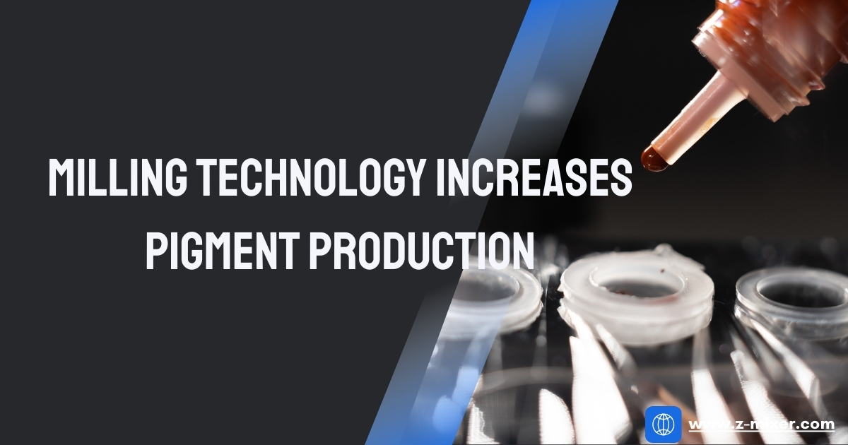 Milling technology increases pigment production